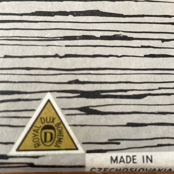 Vintage Royal Dux Bohemia Bud Vase - Picture 5 of 7